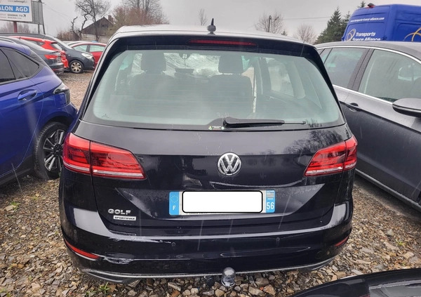 Volkswagen Golf Sportsvan cena 29900 przebieg: 24500, rok produkcji 2018 z Kolonowskie małe 92